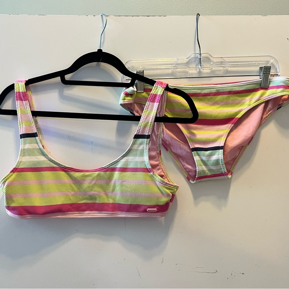 Roxy Multicolor Striped Bikini
